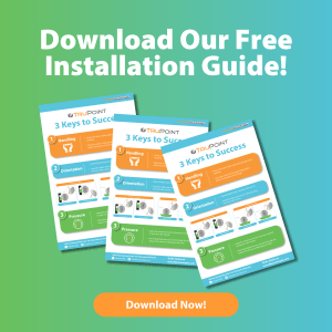 Doctor blade installation guide infographic