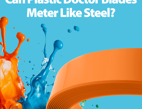 Can Plastic Doctor Blades Meter Like Steel?