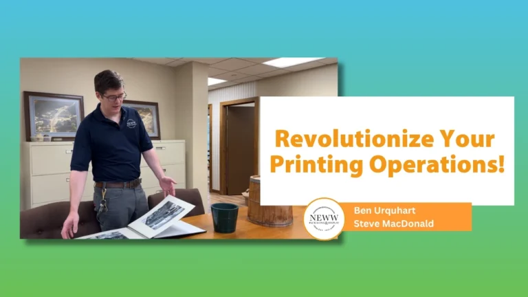 Watch the NEWW Packaging & Display polymer doctor blade video testimonial